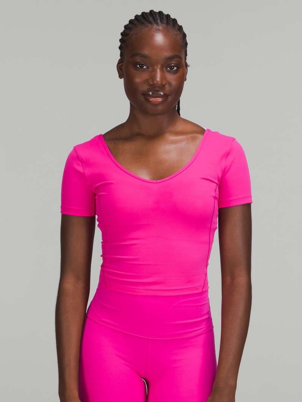 Lululemon Align T-Shirt in Sonic Pink Size 8